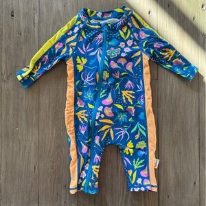 0-6 Months Swim Zip Romper